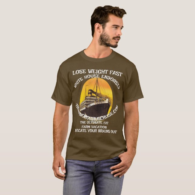 Camiseta Equipe RFK HHS CDC FDA APOIA NORAVÍRUS A LONGO PRA (Frente Completa)