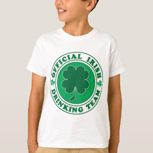 Camiseta Equipe/Rua de Bebendo irlandesa. Dia de Patrick