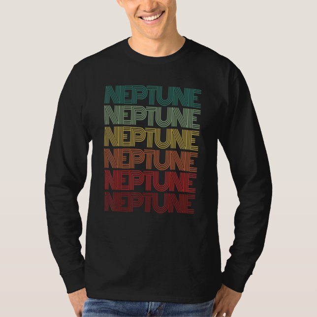 Camiseta Equipe S de Astronomia Científica da NEPTUNE do Pl (Frente)