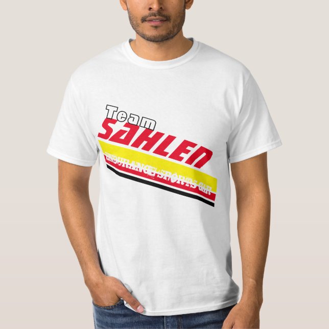 Camiseta Equipe Sahlen Ketchup & Mustard (Frente)