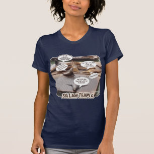 Camiseta Equipe seis do leão de mar