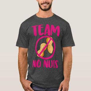 Camiseta Equipe Sem Loucos Engraçado Gênero Revela Amendoin