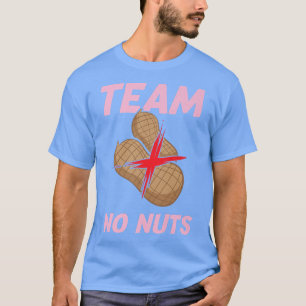 Camiseta Equipe Sem Loucos Engraçado Sexo Revele Menina Cor
