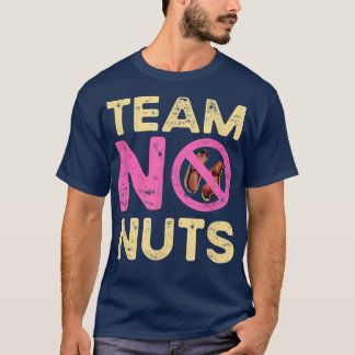 Camiseta Equipe Sem Loucos Engraçado Sexo Revele Menina Cor