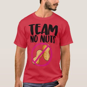 Camiseta Equipe Sem Loucos Peanut Engraçado Gênero Revela A