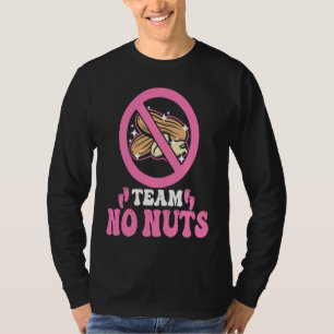 Camiseta Equipe Sem Nozes Equipe Rosa Revelação de Gênero E