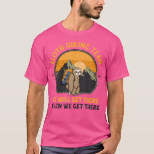Camiseta Equipe Sloth Hiking Tshirt Sloth Hiking
