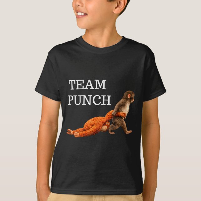 Camiseta Equipe soca bebê macaco soca tendência meme gráfic (Frente)