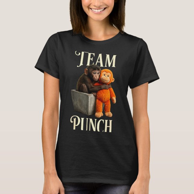 Camiseta Equipe soco japão bebê macaco soco  (Frente)