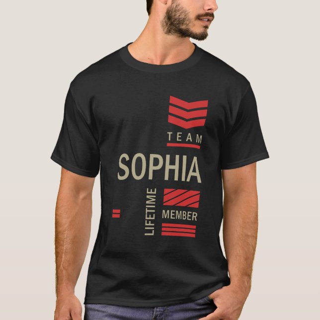 Camiseta Equipe Sophia Gift (Frente)
