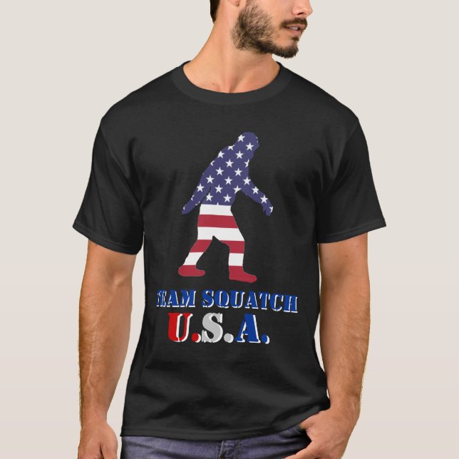 Camiseta Equipe Squatch EUA (Frente)