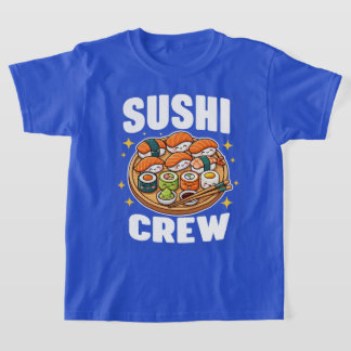 Camiseta Equipe Sushi Sushi Kawaii
