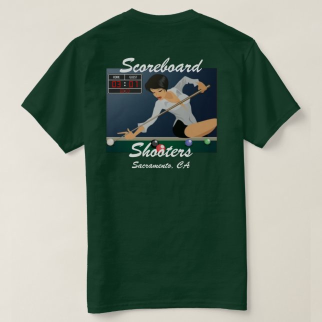 Camiseta Equipe T do Scroreboard_Shooters (Verso do Design)