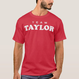 Camiseta Equipe Taylor Personalizada Apelido Noivo