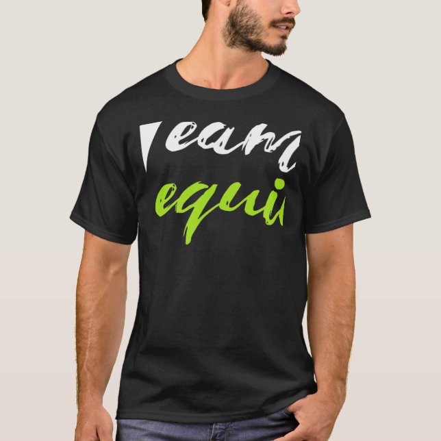 Camiseta Equipe Tequila com vestimenta de Limão verde (Frente)