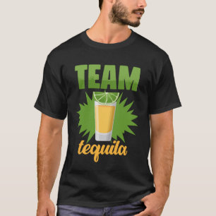 Camiseta Equipe Tequila com vestimenta de Limão verde