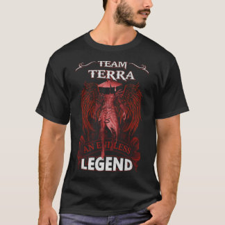 Camiseta Equipe TERRA - Uma LEGENDA Sem Fim