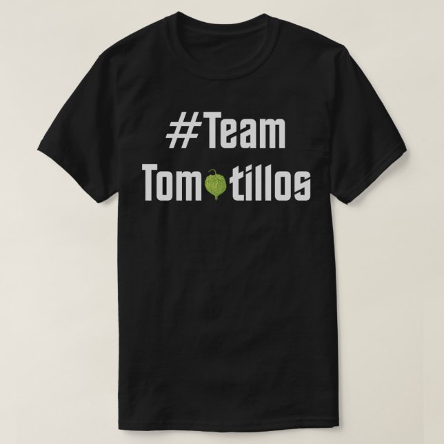 Camiseta Equipe Tomatillos White (Frente do Design)