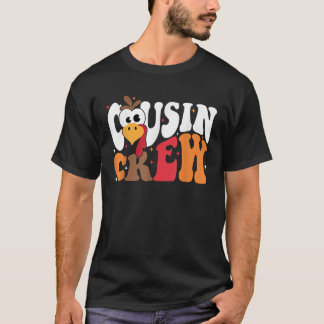 Camiseta Equipe Turca de Ação de Graças de Cousin Crew, Esq