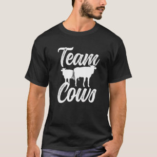 Camiseta Equipe Vacas Animais Fazenda Vaca