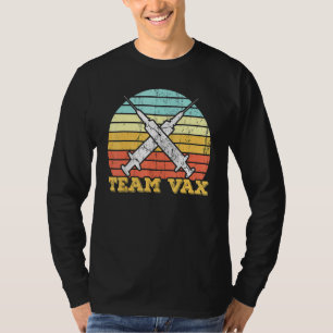 Camiseta Equipe Vax Pro Vacina Obrigados Vacinação Vacinaçã