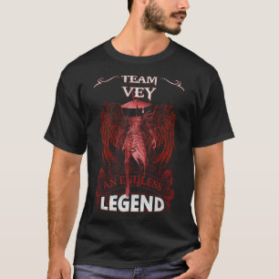 Camiseta Equipe VEY - Uma LENDA Sem Fim