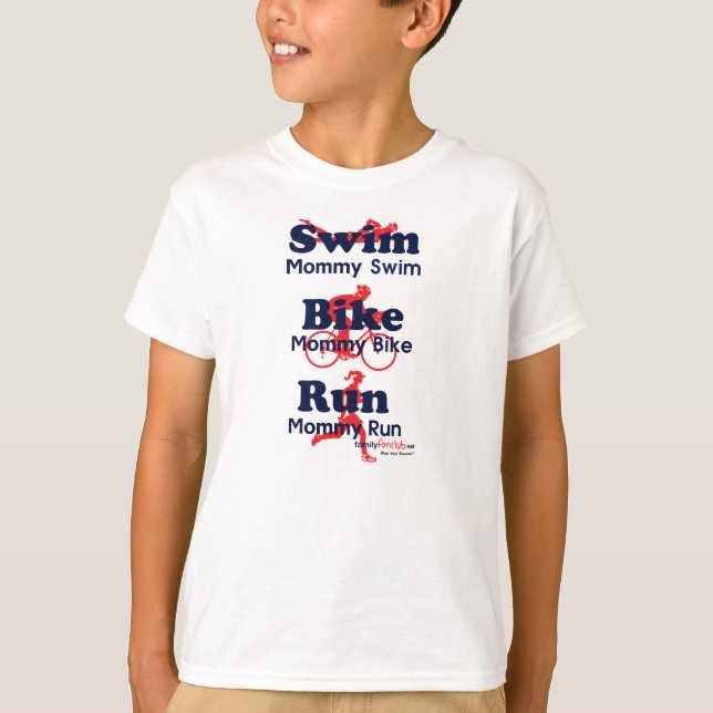 Camiseta Equipe Westermeyer - mamãe do Triathlon (Frente)