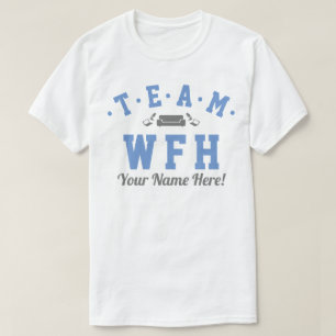Camiseta Equipe WFH PERSONALIZADA