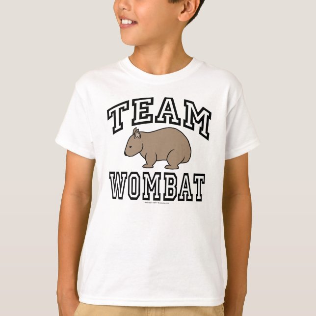 Camiseta Equipe Wombat (Frente)