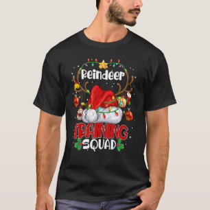 Camiseta Equipe Xm Da Equipe De Formação De Reindeer Em Cor