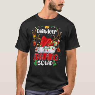 Camiseta Equipe Xm Da Equipe De Formação De Reindeer Em Cor