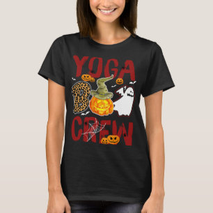 Camiseta Equipe Yoga Boo Fantasia de Instrutor de Yoga de H