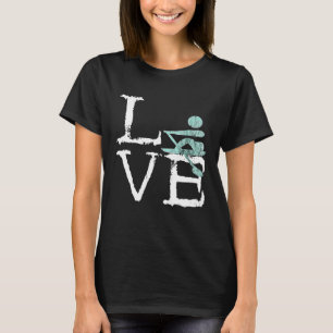 Camiseta Equipes De Remoção Com Amor De Potência Coxswains