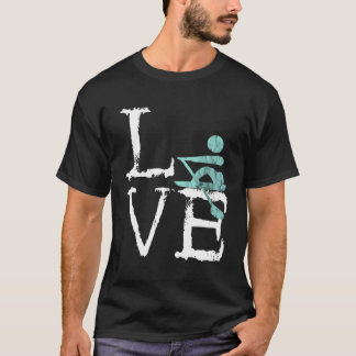 Camiseta Equipes De Remoção Com Amor De Potência Coxswains 