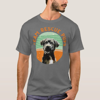 Camiseta Equipes de resgate Adotam Não Compram Cachorro