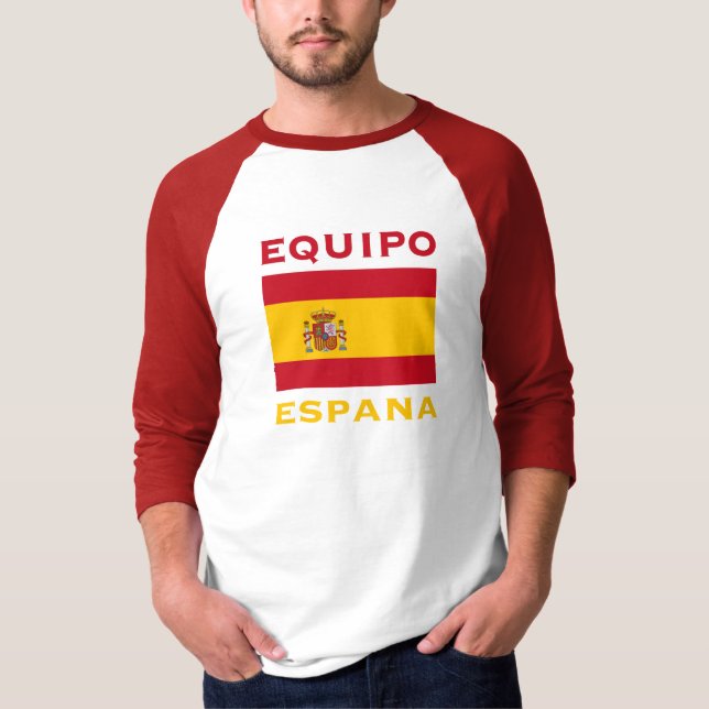 CAMISETA EQUIPO ESPANA (Frente)