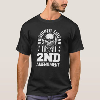 Camiseta Equipped Citizen 2nd Amendment Pro Gun Pro USA Pat