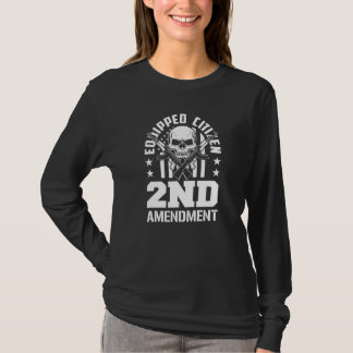 Camiseta Equipped Citizen 2nd Amendment Pro Gun Pro USA Pat