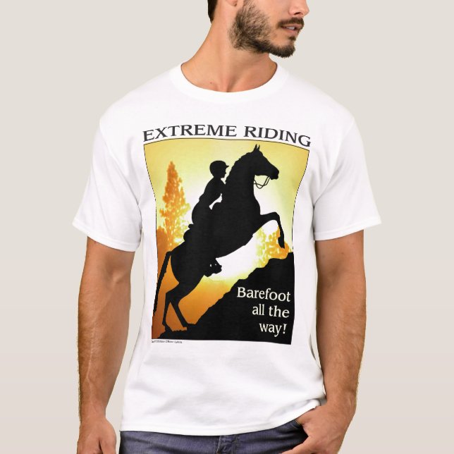 Camiseta Equitação extrema (Frente)