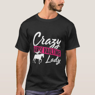 Camiseta Equitação sobre cavalo para meninas que praticam s