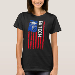 Camiseta Er Technician Emergency Room Tech 18