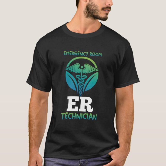 Camiseta Er Technologist Appreciation Emergency Room Techni (Frente)