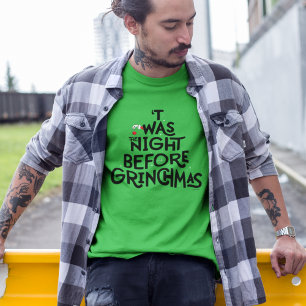 Camiseta Era a Noite Antes do Grinchmas