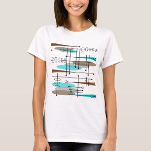 Camiseta Era atômica design inspirado 13 do meio século