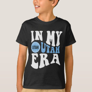 Camiseta Era do Utah Hockey Club Dark Heather Oficialmente
