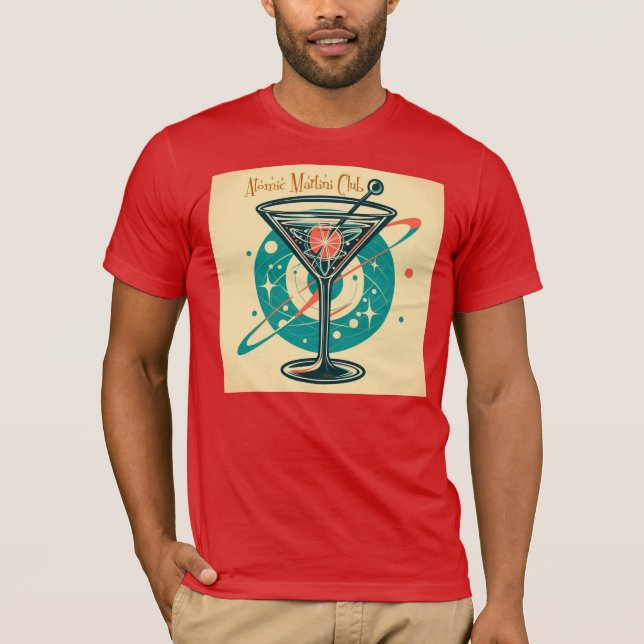 Camiseta Era Espacial do Clube Atômico Martini (Frente)