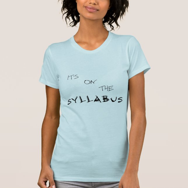 Camiseta era eu suposto saber isso…? (Frente)