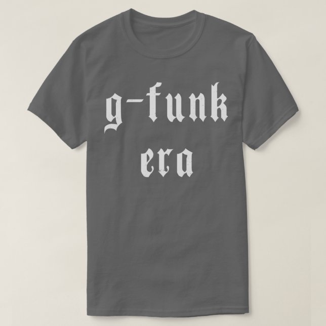 Camiseta era gfunk (Frente do Design)