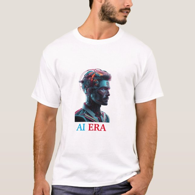 Camiseta Era Inteligência Artificial (IA) (Frente)