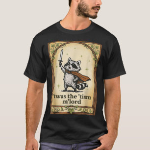 Camiseta Era O Senhor Mágico 'Tism Guaxinim Autismo Homens